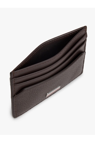 Tommy Hilfiger Th Central Cc Holder Erkek Kahverengi Cüzdan - Am0am14494