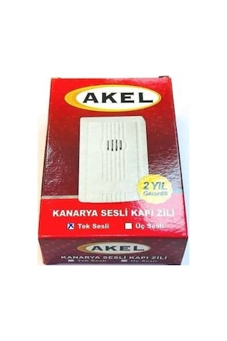 Elektronik Kapı Zili Kanarya Sesi 12Volt N11.436