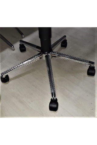 Ofisbüroconcept Ofis Koltuğu Konik Krom Yıldız Ayak Büro Koltuğu Krom Ayak