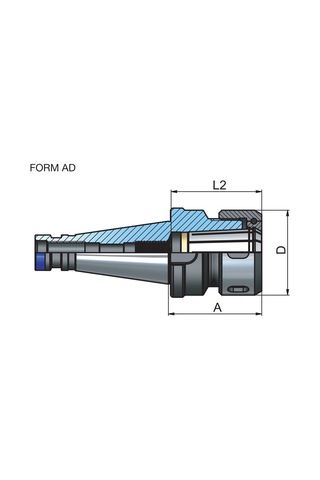 Iso40 Er32 Er Tip Pens Başlığı Cnc Pens Tutucu