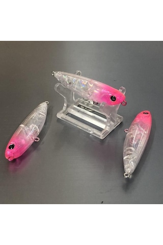 Hanfish Baskın 65mm 7gr Su Üstü Maket Balık Bs76 Pink Head