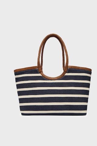 Tommy Hilfiger Bayan Çanta Aw0aw18400 0gy Lacivert-beyaz