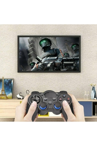 Tv & Pc Smartphone Usb Kablosuz Joystick Oyun Denetleyici Gamepad