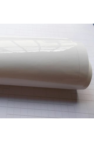 Beyaz Renk Dayanıklı Araç Motor Mobilya Folyosu 126cm X 100 Cm