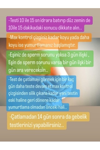 Innovita Ovulasyon Testi 30'lu + Gebelik Testi 3'lü