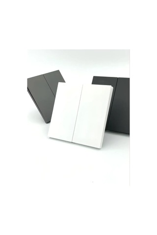 Tocterra Beş Aydınlatmasız Beyaz Düğmeli Anahtar 450913301