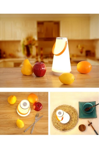 Wezone Usb Şarjlı Taşınabilir Led Lambası, Dokunmatik Kontrol, Parlaklık Ayarlı, Ev Dekorasyonu Ve Gece Işığı Td129 Diğer