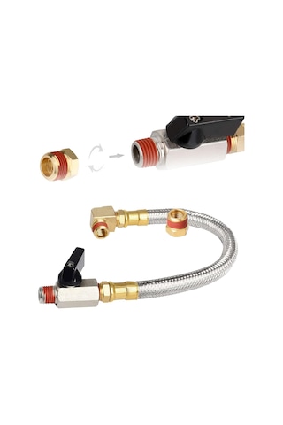 Suntek Hava Kompresör Ekleri Için Genişletilmiş Tank Drenaj