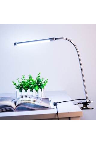 Novahub Usb Klipsli Led Masa Lambası Ayarlanabilir Gooesneck 6w 18led Göz Koruması Okuma Çalışma Bilgisayar