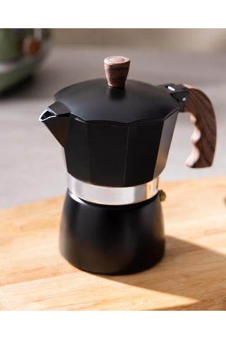Laurina Moka Pot - Siyah - 150 Ml