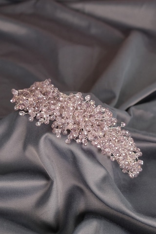 FdayAksesuar Gelinlere Özel Pollux Kristal Boncuklu Gelin Tacı Saç Aksesuarı FRDY31645