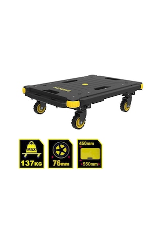 Stanley Pc531 137Kg 55X45Cm Dört Tekerli Yük Ve Paket Taşıma Arab (539797355)
