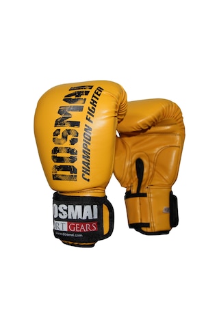 Dosmai Esquize Boks Eldiveni Boks Dişlik Boks Bandaj Seti Sarı