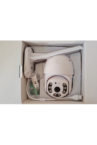 Dış Mekan Güvenlik Kamerası 3 Mp Ptz İp Gece Görüşlü Adaptörsüz