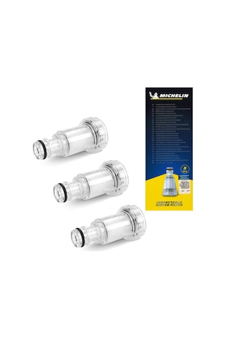 Michelin MPX46185 Basınçlı Yıkama Makineleri İçin Universal Su Giriş Filtresi 3’ Lü Paket