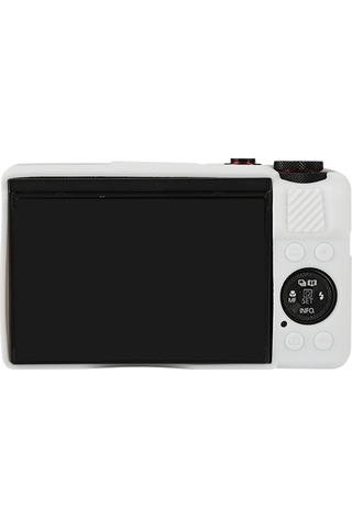 Canon Powershot G7 X Mark Iı / G7x2 Lens Kapaklı Yumuşak Silikon Koruyucu Kılıf İçin Beyaz Diğer