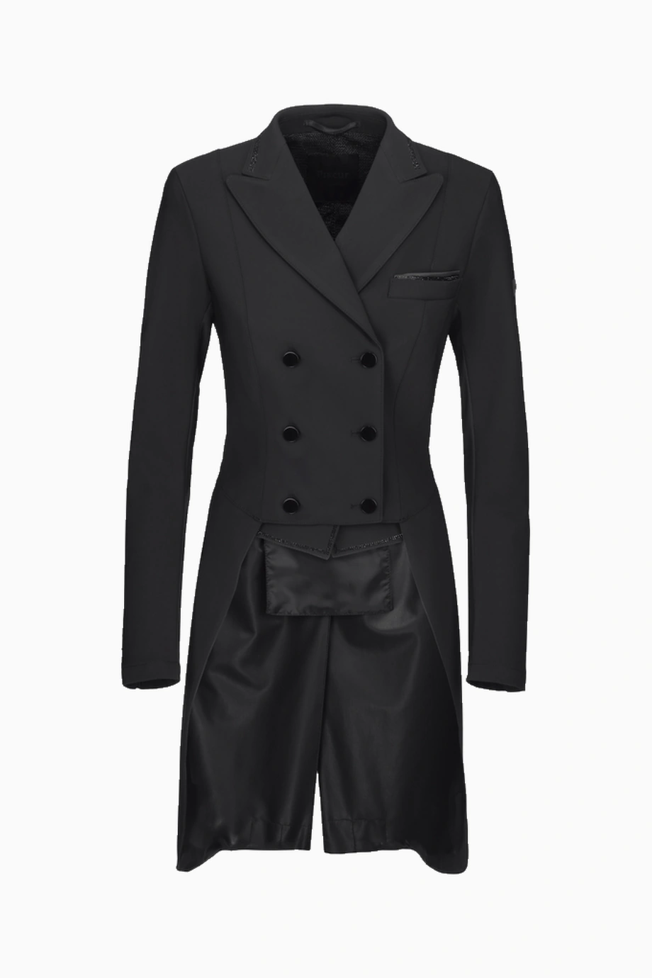 Pikeur Tailcoat 4800 Dressage Frak Lüks Kadın Binici Ceketi Siyah