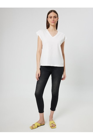 Loft Nicole Skinny Kadın Pantolon Denim