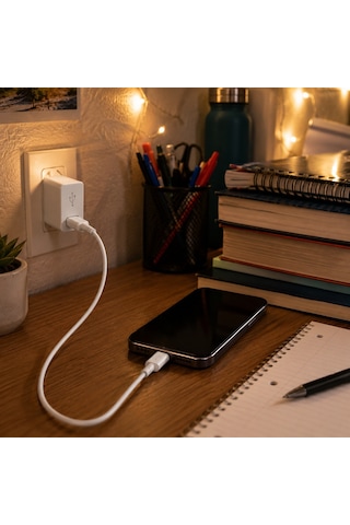 Hepu Nova Series Hp-nyk004 Usb-a To Type-c 3.1a Hızlı Şarj Ve Veri Transfer Kablosu 1 Metre Android Samsung Xiaomi İpad Ve Tüm Type-c Cihazlar İle Uyumlu Beyaz