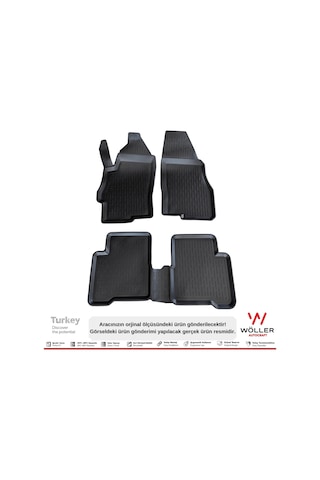 Fiat Linea Paspas 2007 2017 Arası 3D Havuzlu Wöller Paspas