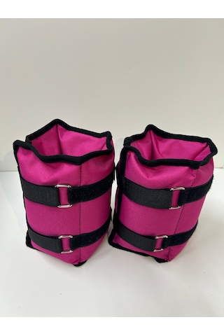 Me&ra Sport 2 Kg X 2 Adet El Ayak Bilek Ağırlık Seti Kum Ağırlık Torbası Pembe