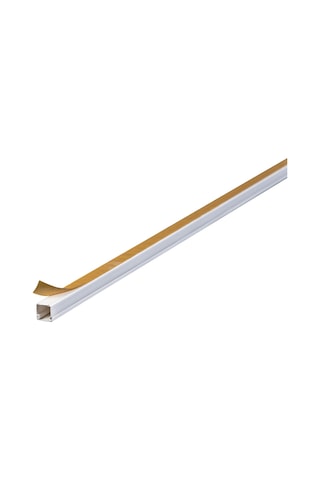 2m Kendinden Yapışkanlı 16x16mm Kablo Kanalı Kolay Montaj Temiz Görünüm Pvc Kablo Gizleyici