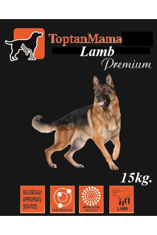 Toptan Mama Premium Lamb Kuzu Etli Yetişkin Köpek Maması 15 KG Toptan Mama Premium Lamb Kuzu Etli Yetişkin Köpek Maması 15 KG