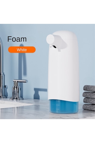 Anjiexun 550ml Otomatik Sıvı Sabunluk Mutfak Otel Alışveriş Merkezi Siyah Siyah