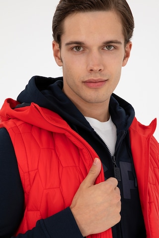 U.s. Polo Assn. Erkek Kırmızı Yelek Dokuma 50291292-vr030 Kırmızı