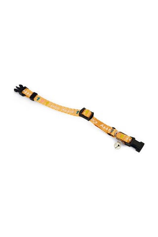 Beeztees Yavru Kedi Boyun Tasması, Zilli, Sarı, 17,5-23cm