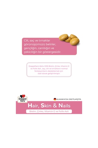 Doppelherz Akitv Hsn Hair,skin,nail 30 Tablet