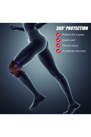 Wezone Esnek Ve Konforlu Dizlik - Spor Ve Egzersizler İçin Mükemmel Destek Çok Renkli