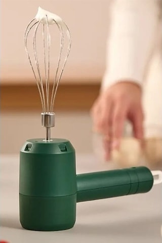 Pazly Yeşil Taşınabilir Şarjlı Qm Mikser Kademeli Kablosuz 3 Zv Yeşil Blender Yeşil