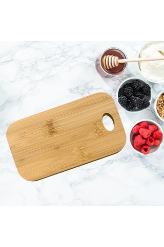 Suntek Ahşap Doğrama Tahtası Mutfak Tabağı Meyveler Orta