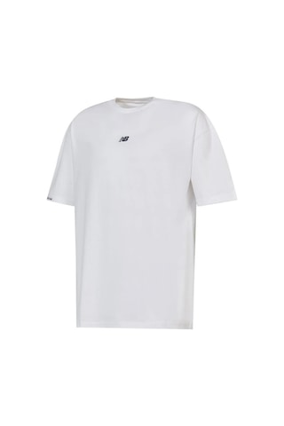 New Balance Lifestyle Unisex Beyaz Tişört Unt3417-beyaz