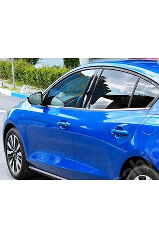Ford Focus Hb-sedan Krom Cam Çıtası 4 Prç P.çelik 2018 Sonrası