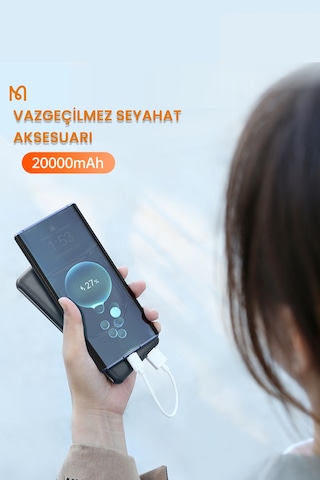 Mcdodo MC-4351 20000 Mah Çift Usb Çıkışlı Powerbank