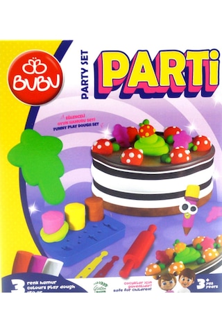 Bubu Parti Oyun Hamuru Seti 7 Parça