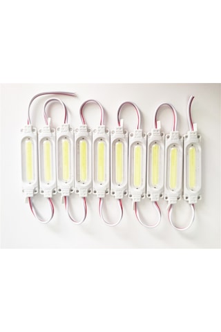 Replax Parmak Cob Led Beyaz 12 Volt Su Geçirmez 10,lu 3m Bantlı