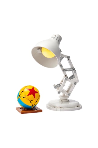 LEGO® Ideas | Disney Pixar Luxo Jr. 21357 - Yetişkinler için Koleksiyonluk Sergileme Modeli Yapım Seti (613 Parça)