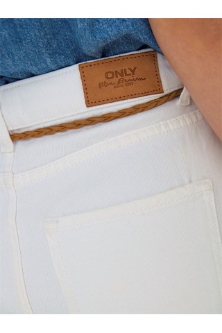 Only Onlkelly Hw Shorts Dnm Azg Noos Kadın Beyaz Şort - 15221469