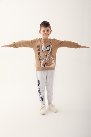 Spiderman Vizon Erkek Çocuk Eşofman Takımı