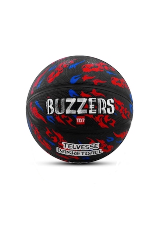 Basketbol Topu Pompalı Tb-500 Buzzers Grafiti Kauçuk Dayanıklı Deep Channel Kabartma 7 No