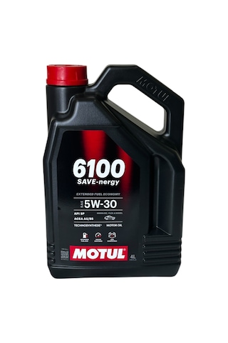 Motul 6100 Motor Yağı 5w30 Save-nergy 4 Litre 09.24 Üretim