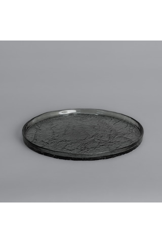 Linens Gleam Cam 21 Cm Pasta Tabak Füme Füme