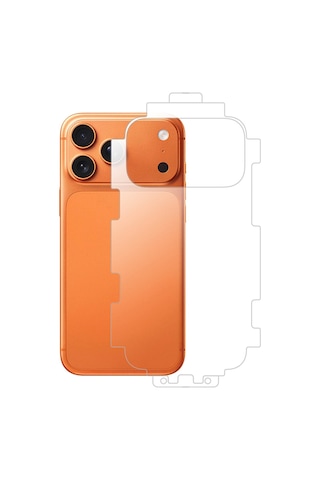 Apple İphone 17 Pro Max Arka Zum Body Ekran Koruyucu Apple İphone 17 Pro Max Arka Zum Body Ekran Koruyucu