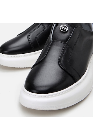 Hotiç Hakiki Deri Siyah Erkek Günlük Ayakkabı 02ayh305810a100 Siyah-black Siyah
