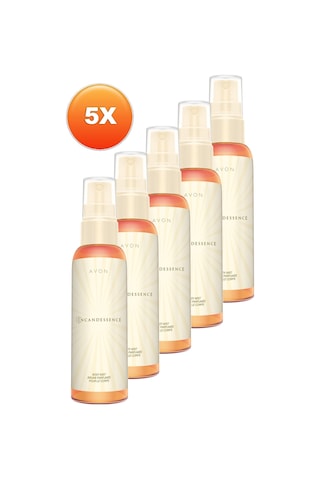 Avon Incandessence Kadın Vücut Spreyi 5 x 100 ML