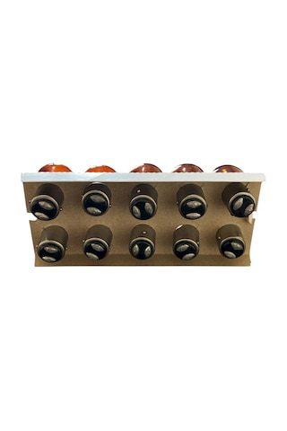 12v 1016 21/5w Cıft Duy Çapraz Tırnak Turuncu Ampul