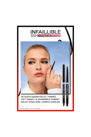 L'Oréal Paris Automatic Jel Infaillible Göz Kalemi 13 Velvet Bordeaux